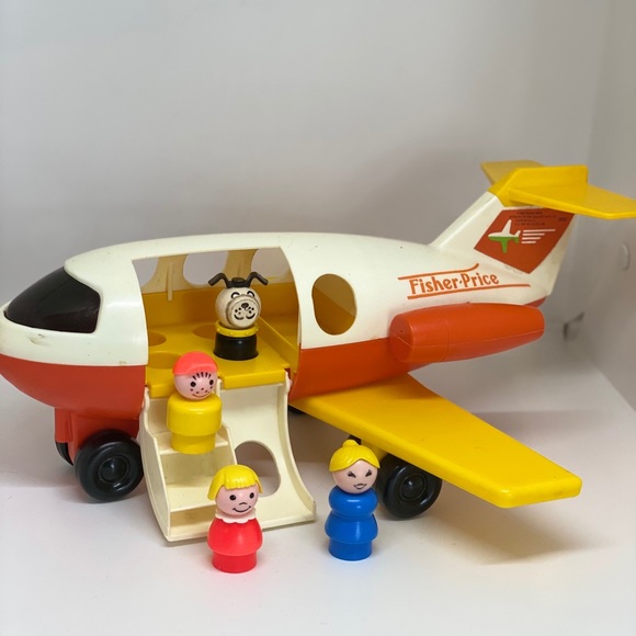 vintage fisher price airplane